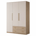Banco de almacenamiento de madera y poliéster beige 120x40x45 cm
